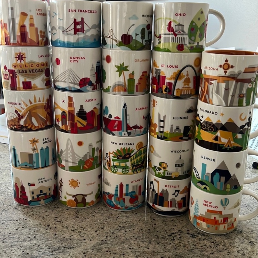 STARBUCKS WISCONSIN | You are Here series coffee mug